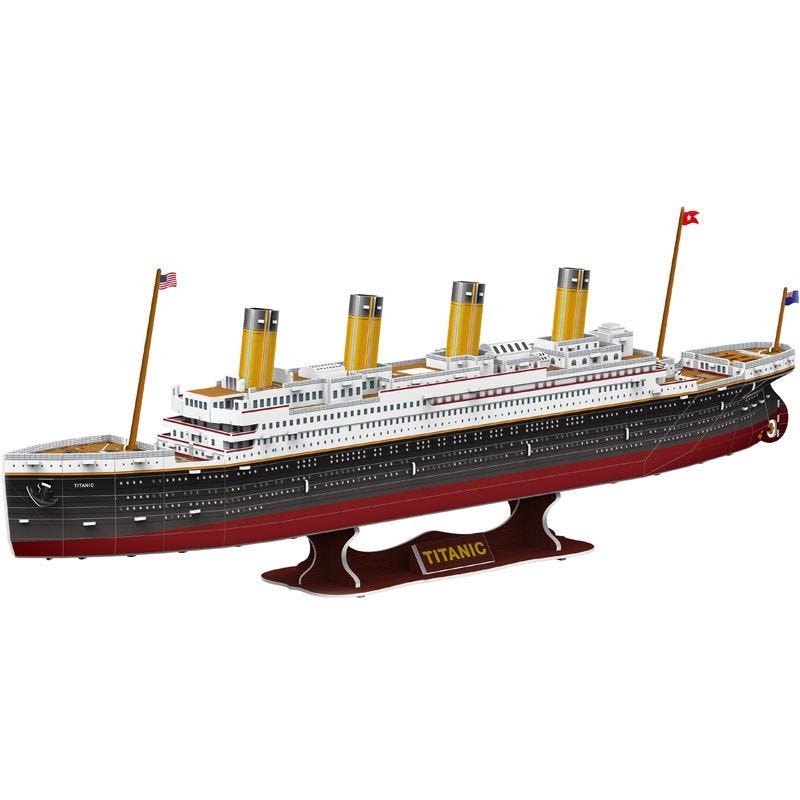 Modello per costruirsi il Titanic