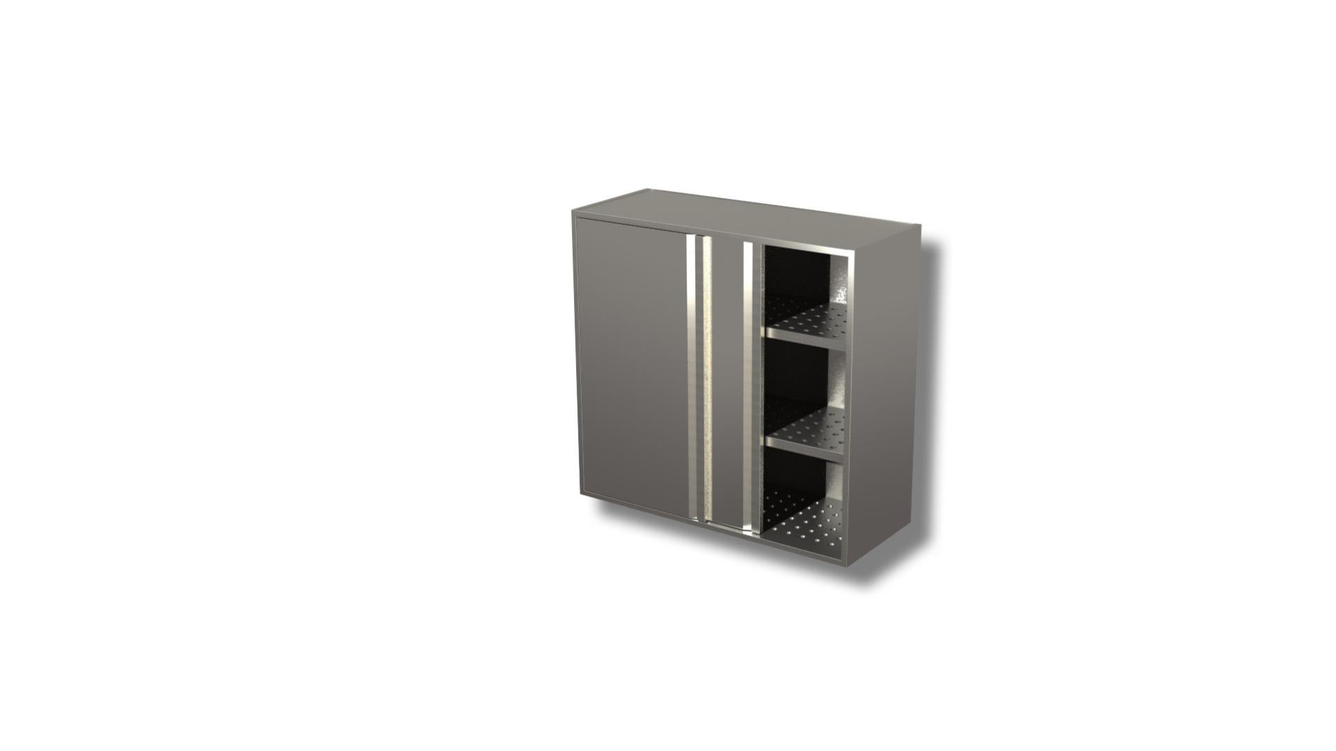 armoire murale avec portes coulissantes et égouttoir, 1200x400 mm main image 1