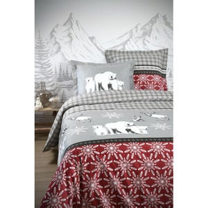 Plaid Disney Mickey - Hello  Plaid et Couverture Polaire sur drap housse,  plaid, housse de couette sur Déco de Héros