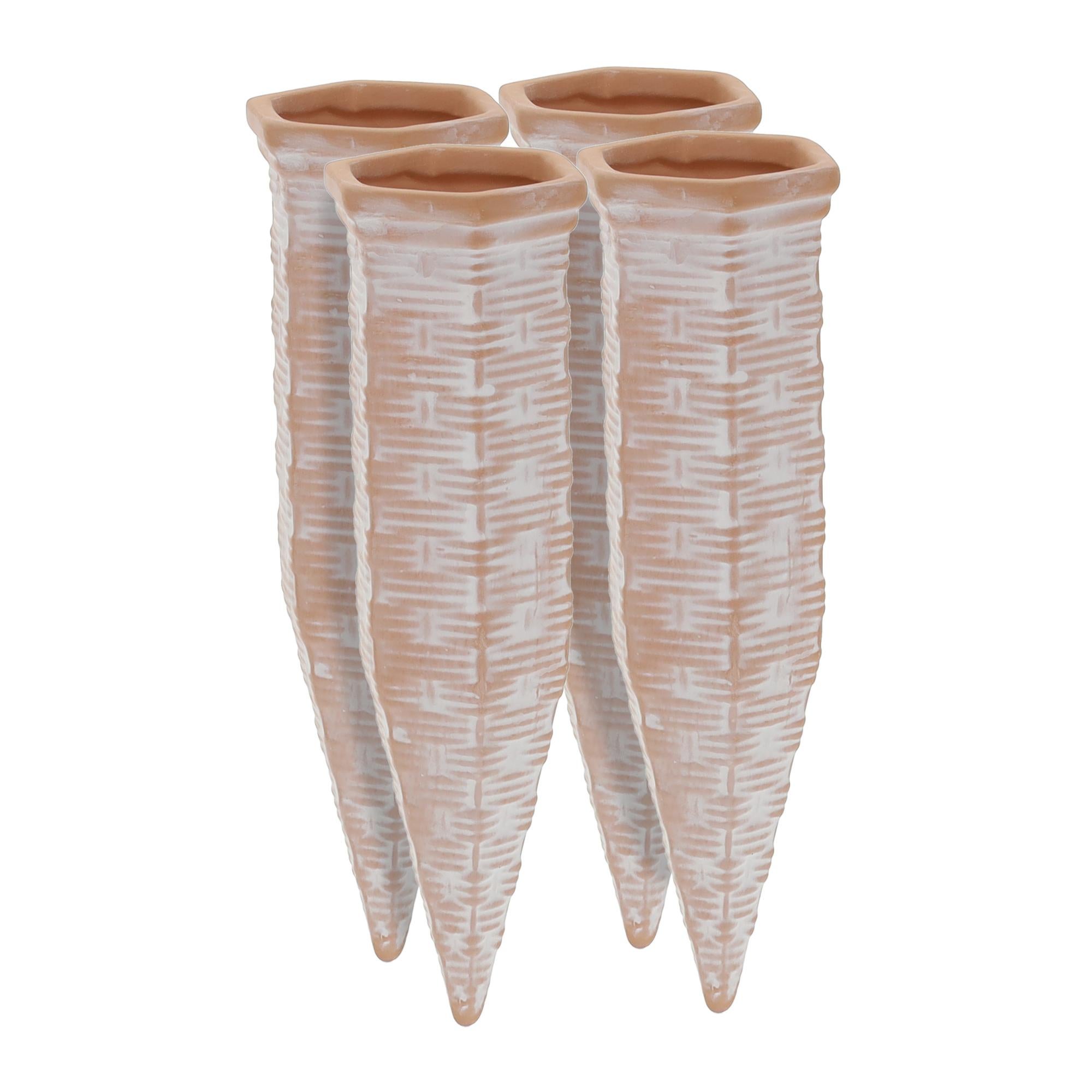 Relaxdays Coni Annaffiatori In Set Da 4, Sfere Di Irrigazione 6 Cm