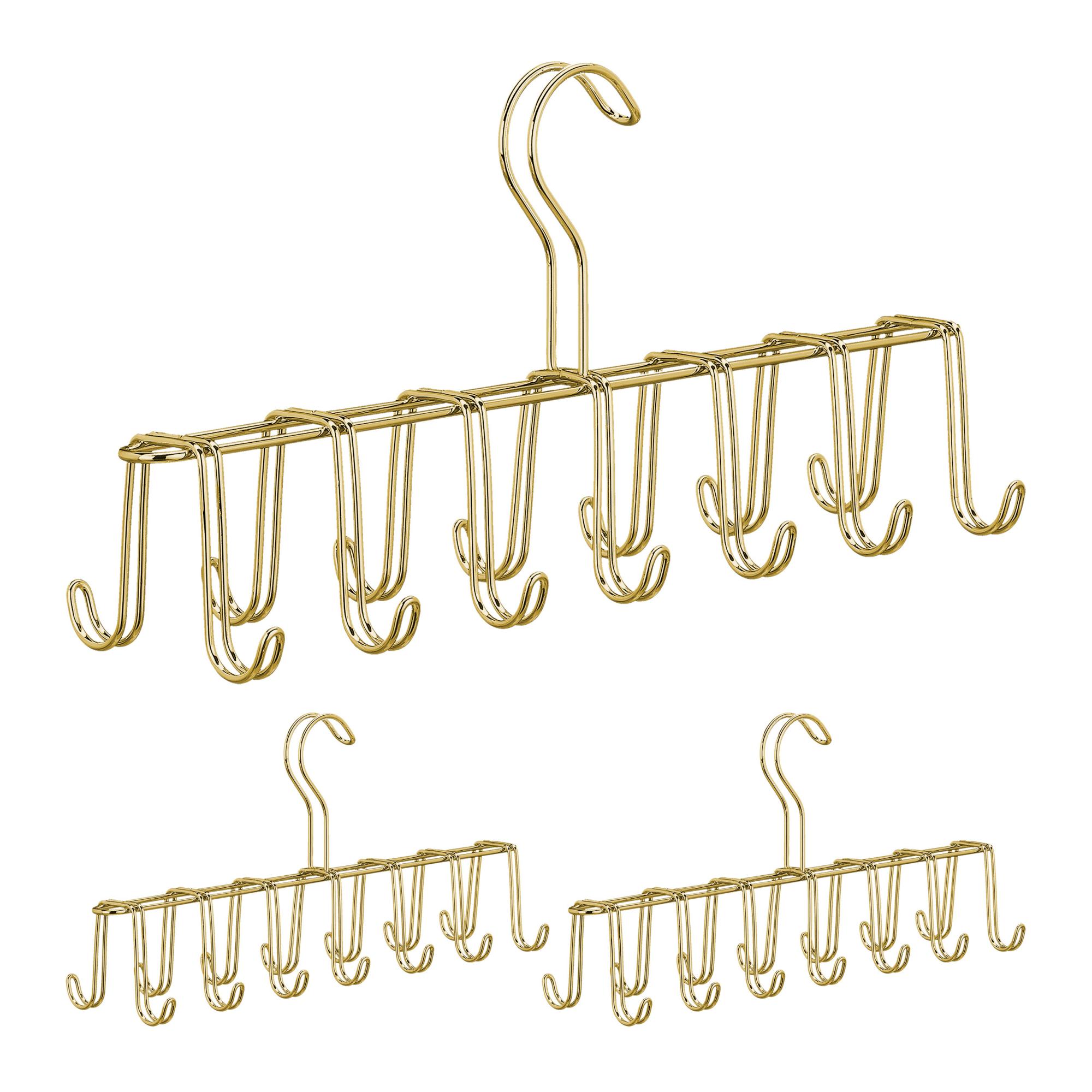 Quality Hangers 30 Grucce Metalliche Oro Rosa, 43 Cm, In Rame, Ganci Sottili Con Gancio Girevole, Per Giacche E Camicie, Eleganza Per Armadio