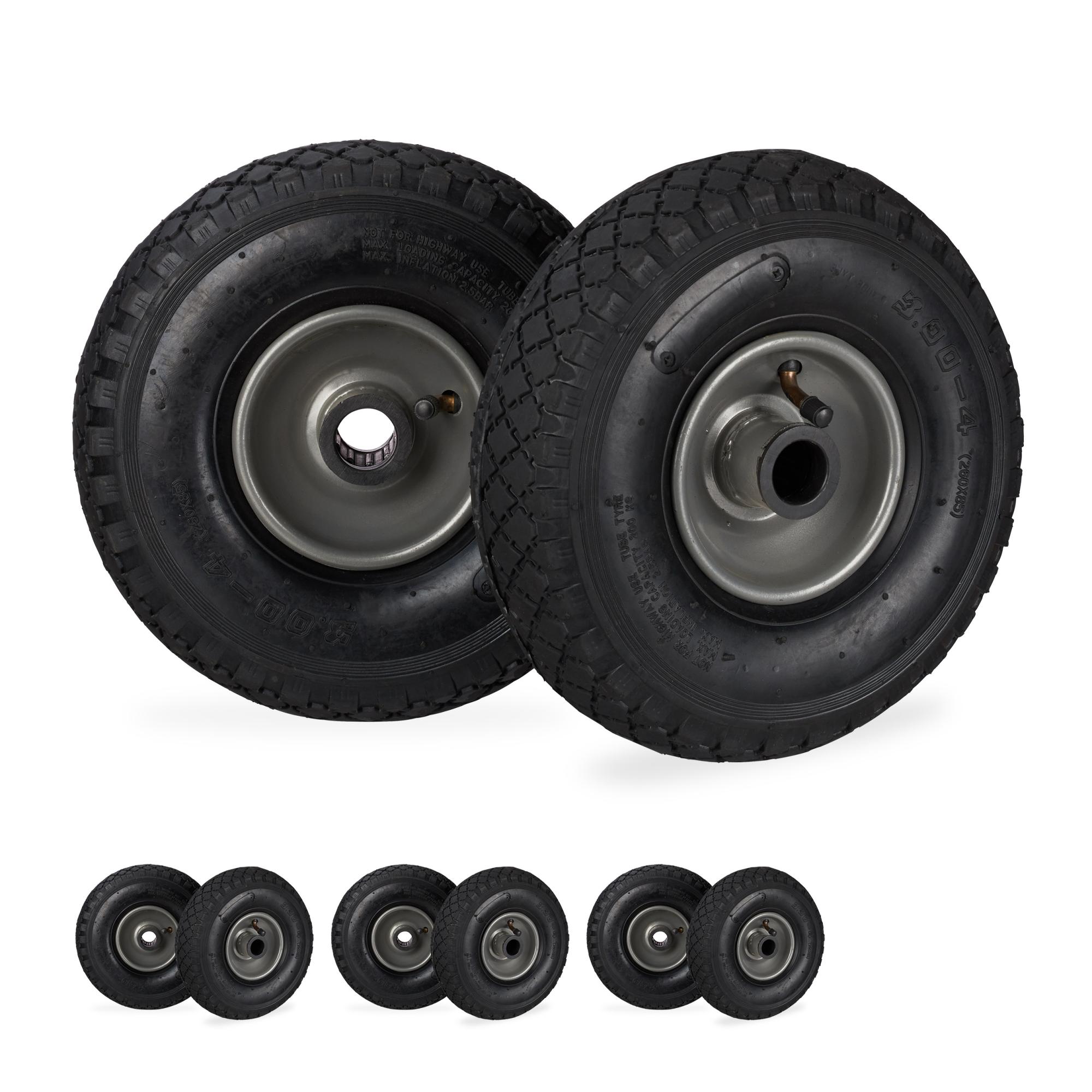 8 Ruote Di Ricambio Per Valigie Da 50mm - Con Cuscinetti, Assi E Viti, Kit Riparazione Universale, Colore Argento