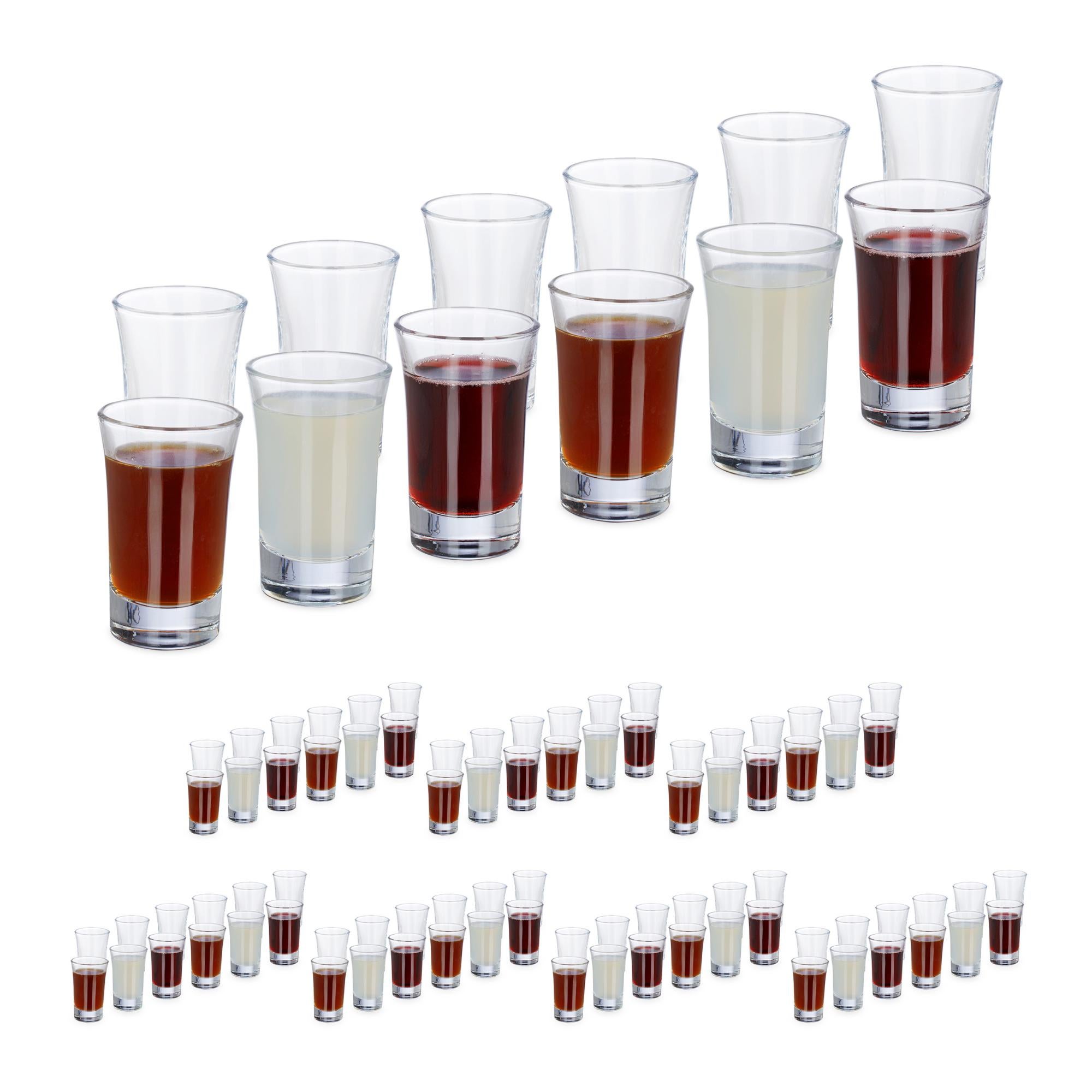 LAV Adora bicchierini - 80 ml - trasparente - 6 pezzi