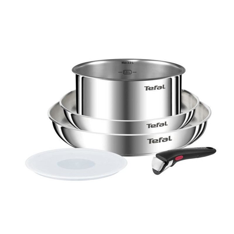 Tefal L S Ingenio Emotion Set Pieces Inox Tous Feux Dont