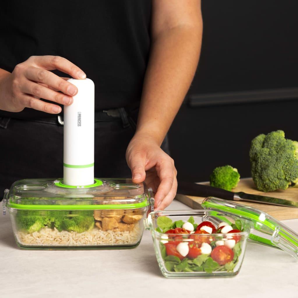 Princess Set De Envasadora Al Vacío De Mano 2,5W Blanco