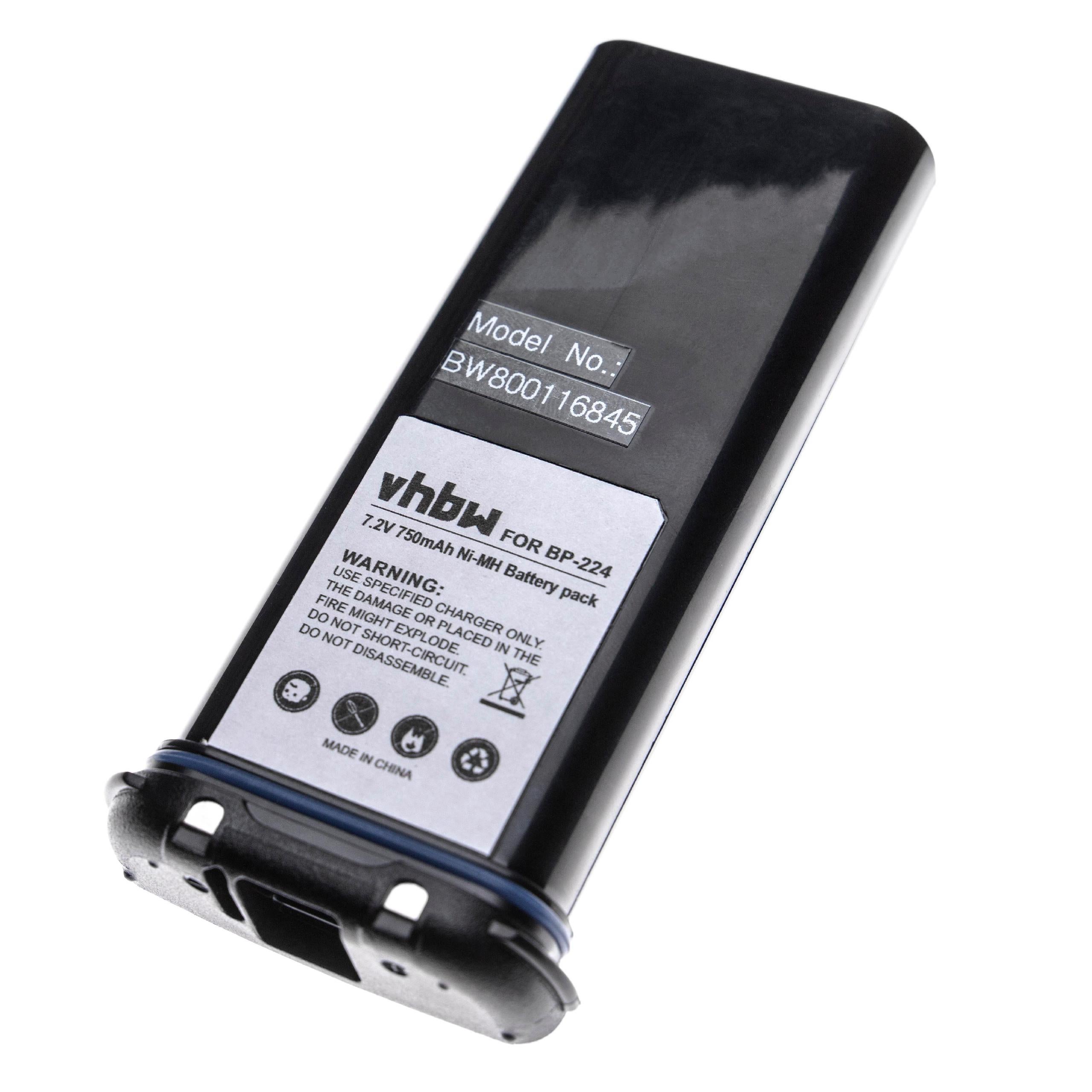 Vhbw Batteria NiMH 2000mAh (7.2V) compatibile con Attrezzatura