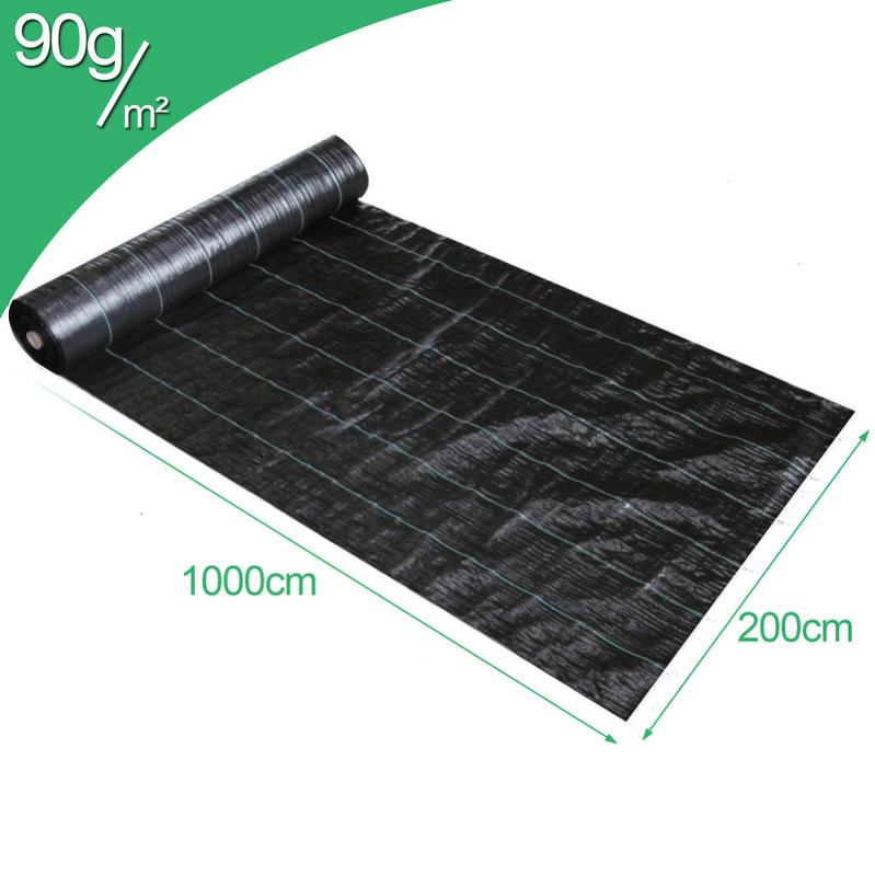 Film De Paillage Anti-Mauvaises Herbes TENAX Black Cover 1.5x20 M - Pour Potager