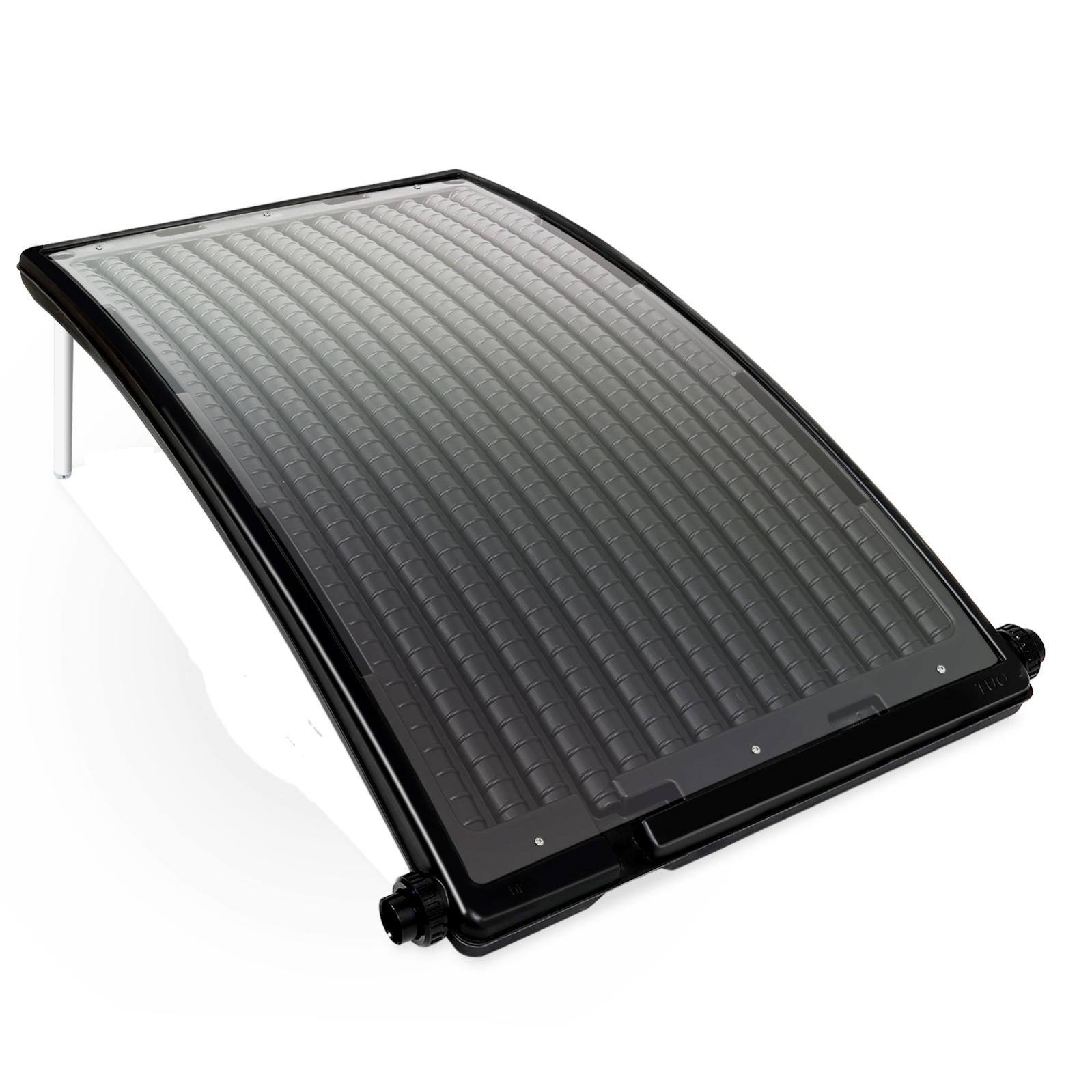 Panneau Chauffage Solaire Piscine Fiqops 110x69cm - Raccord 38mm, Capacité 15L