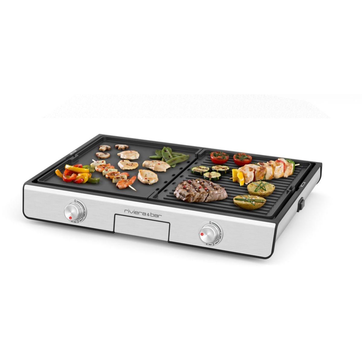 Plancha Électrique Riviera Et Bar Qpl530 Réversible Leroy Merlin