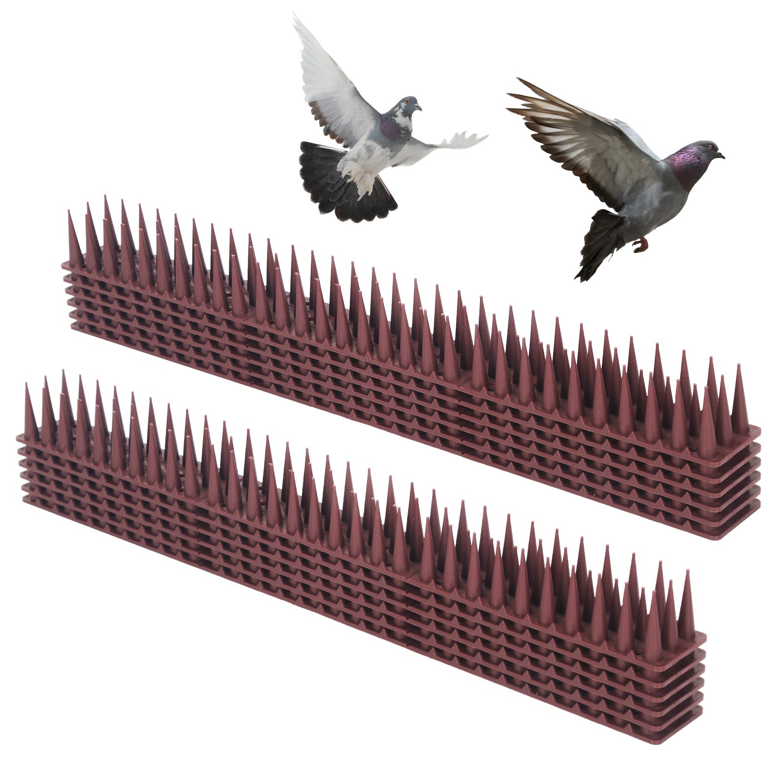 Pigeon Spike Plastique Balcon Pigeon Répulsif Kit Pigeon Oiseau