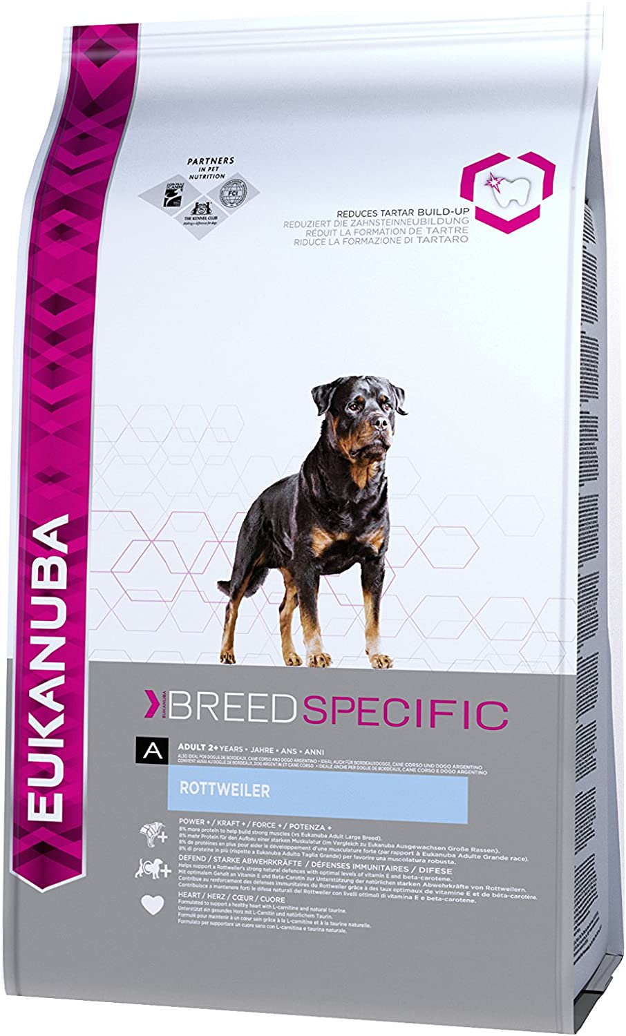 Eukanuba Croquette Breed Specific Pour Chien Adult Rottweiler Poulet ...