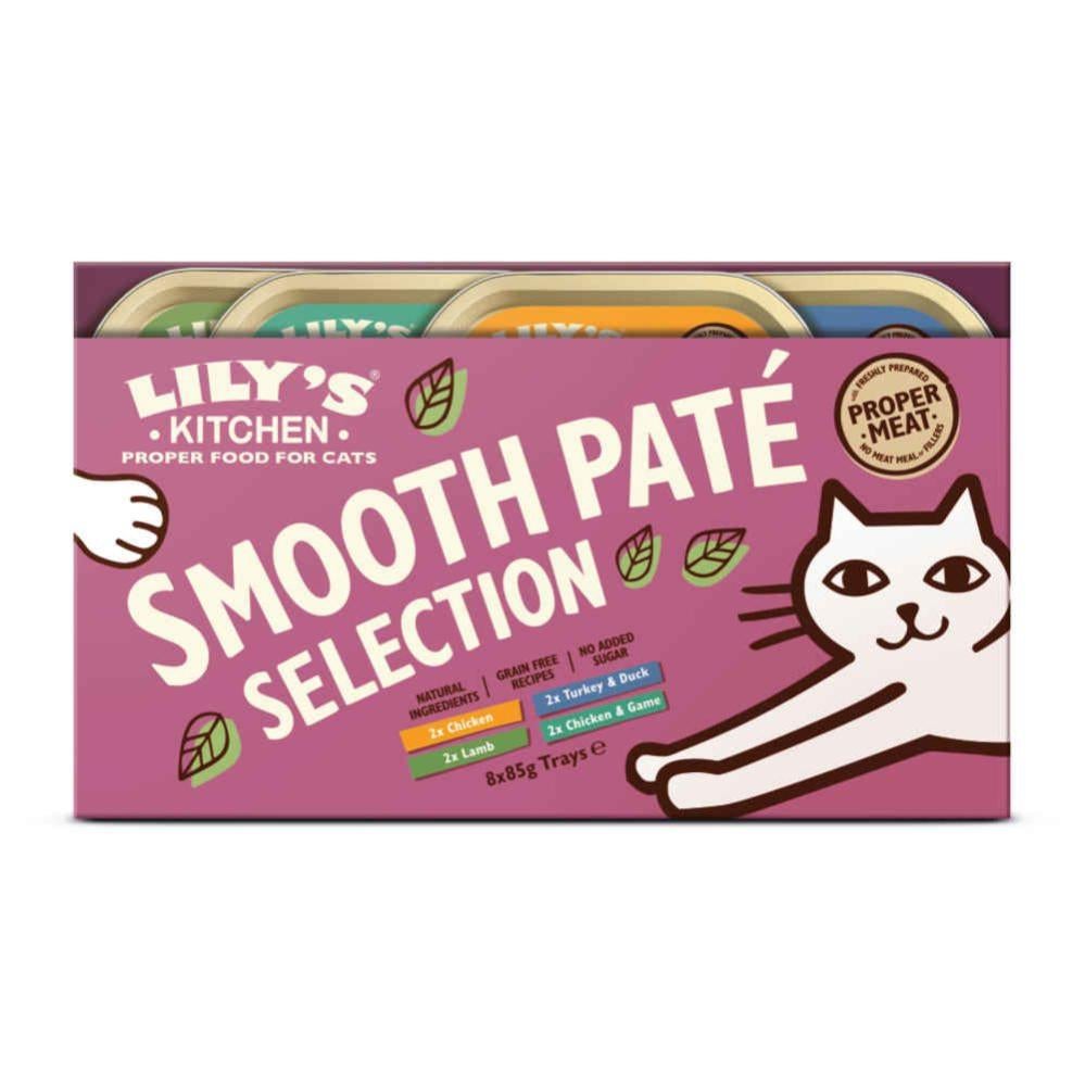 Lily's Kitchen Smooth Pate Selection pour chat Multipack 8 x 85g Leroy Merlin