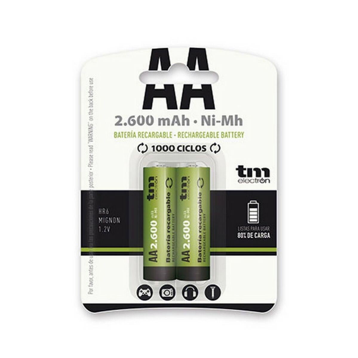 Batteria TM Electron Ni-Mh R6 2600 mAh | Leroy Merlin