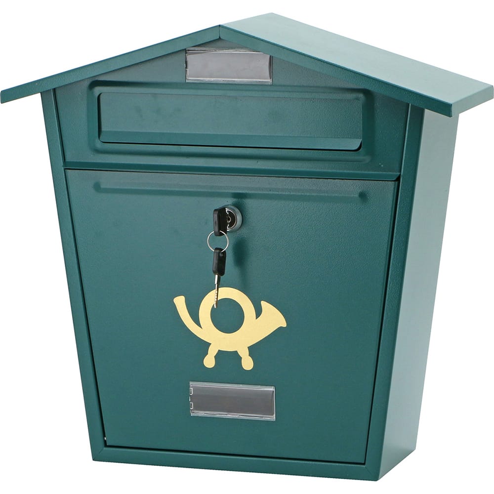 Buzon de metal 108 Verde Leroy Merlin