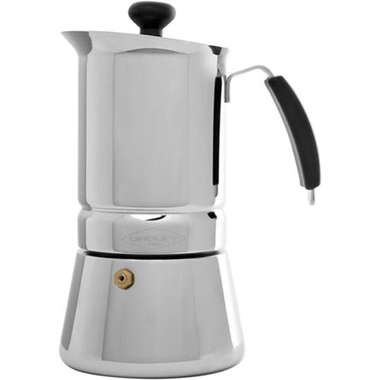 Cafetera Arges De Acero Inoxidable - 6 Tazas