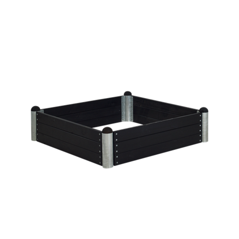 Capi Fioriera Nature Row Quadrata 40x40 cm Nera PKBLRO903 | Leroy Merlin