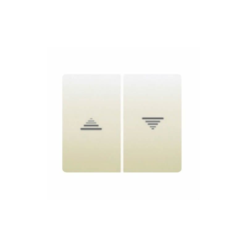 Bouton poussoir ou interrupteur obturateur BEIGE BJC IRIS 18765A Leroy Merlin