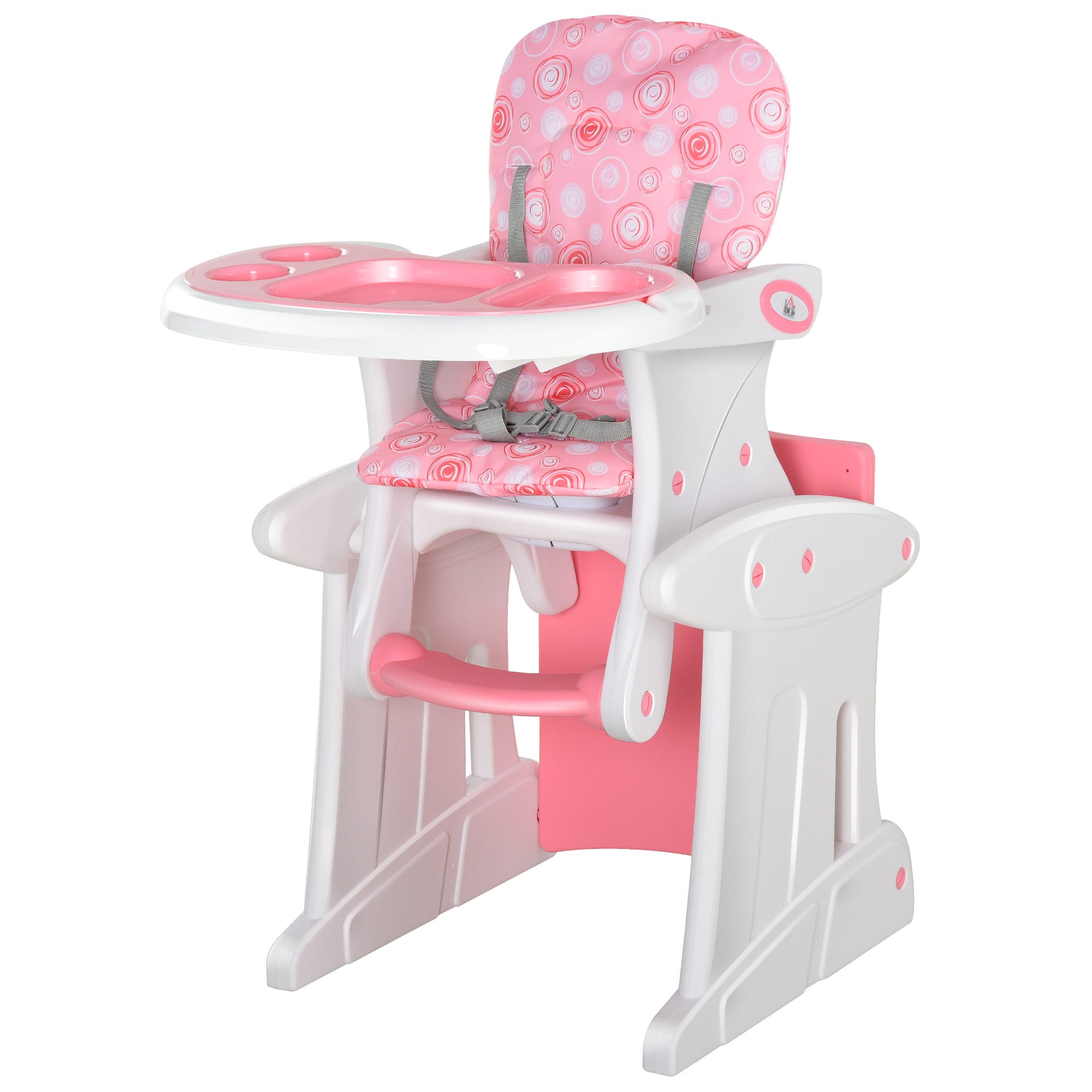 Cadeira refeicao bebe rosa