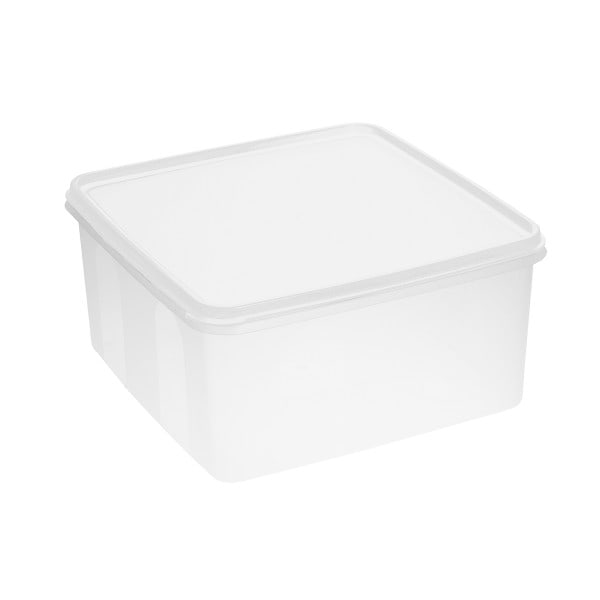 Grande boîte de congélation et de réfrigération carrée 8 litres