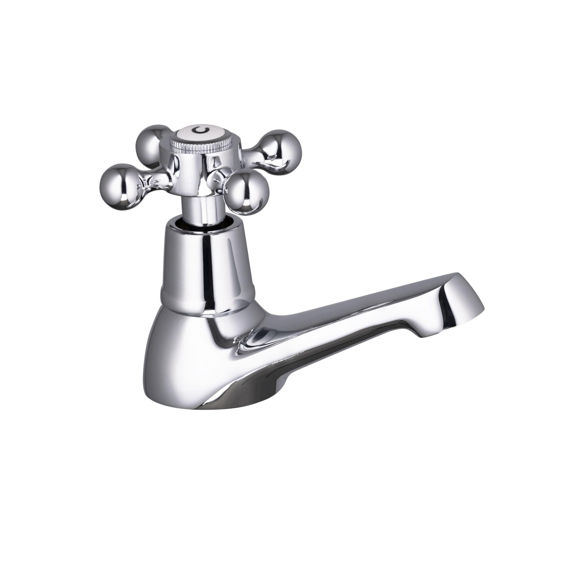 Rubinetto A Pedale Per Lavabo - Senza Contatto, Set Con Valvola In Ottone, Ideale Per Bagni Pubblici E Domestici - Foto 11