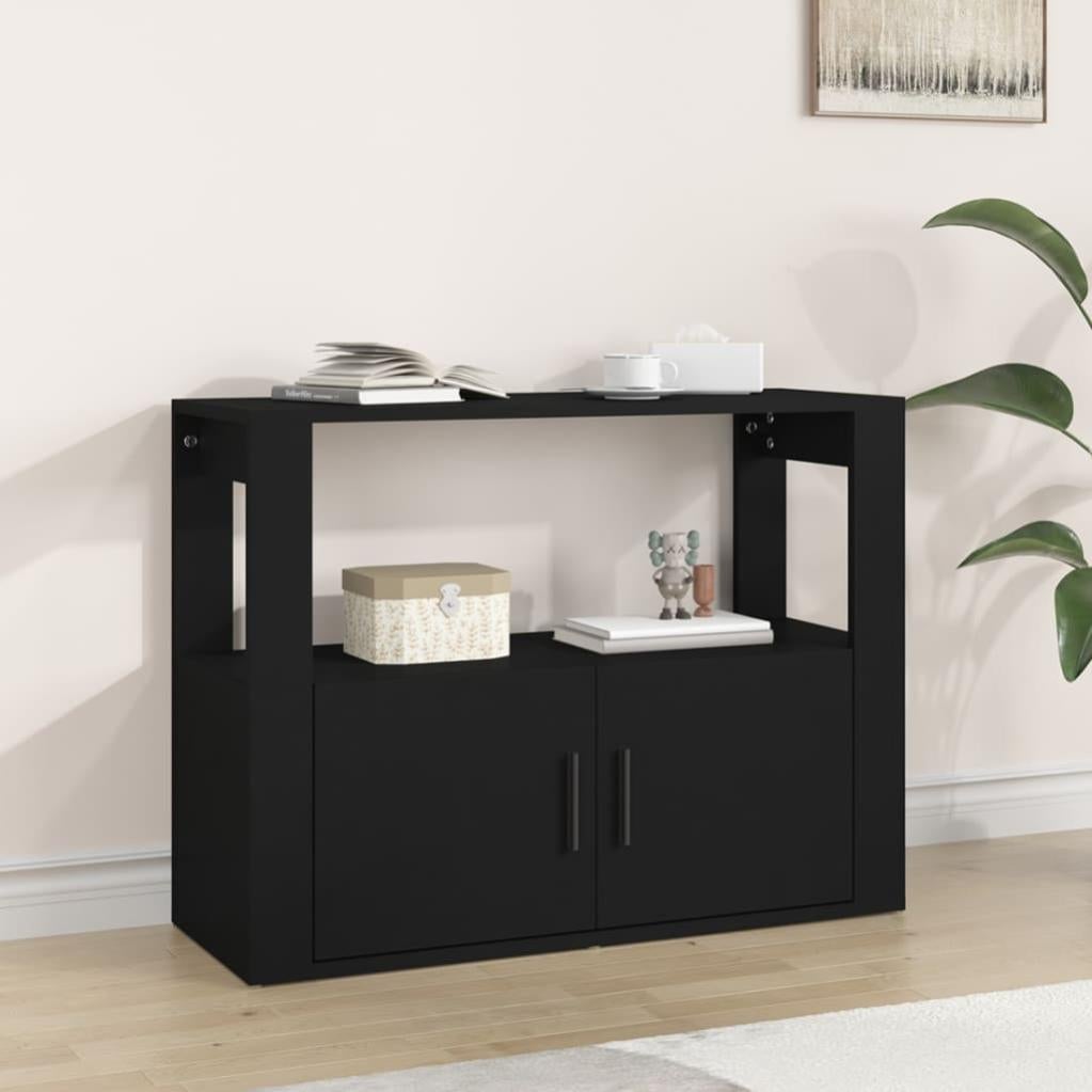 Credenza Legno Antico 70x30x80 Cm In Legno Multistrato - 10