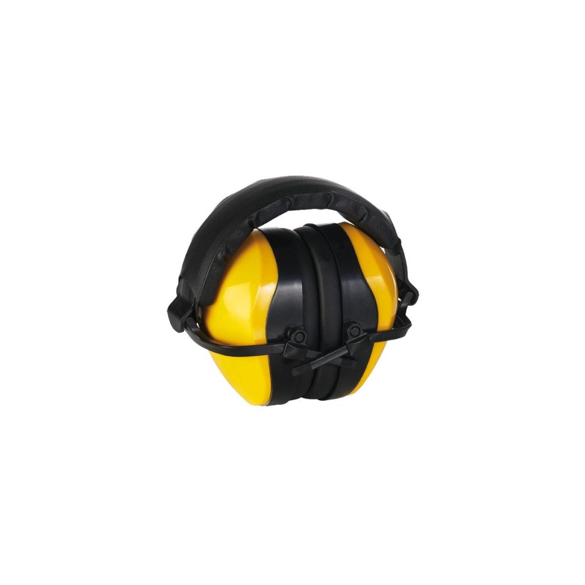 Casque anti bruit jaune pliable, SNR 29.8 db