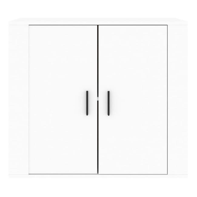 Credenza Bianca In Legno Multistrato - 101x35x70 Cm, Con 2 Cassetti E 2 Ante - Foto 4