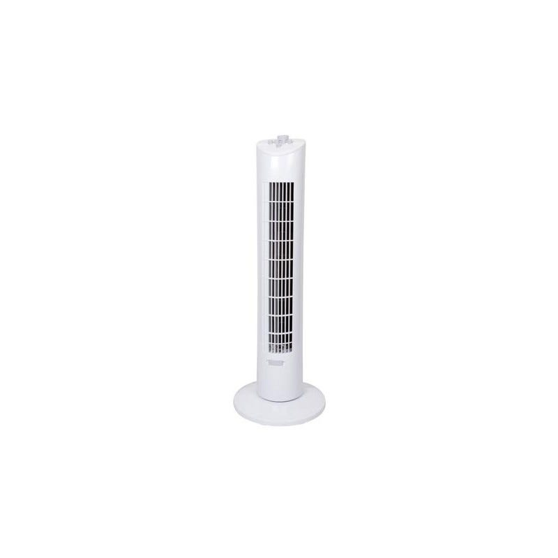 Ventilateur Alpina Ventilateur Colonne 78cm 45W Silencieux Blanc 3 vitesses  Oscillation réglable