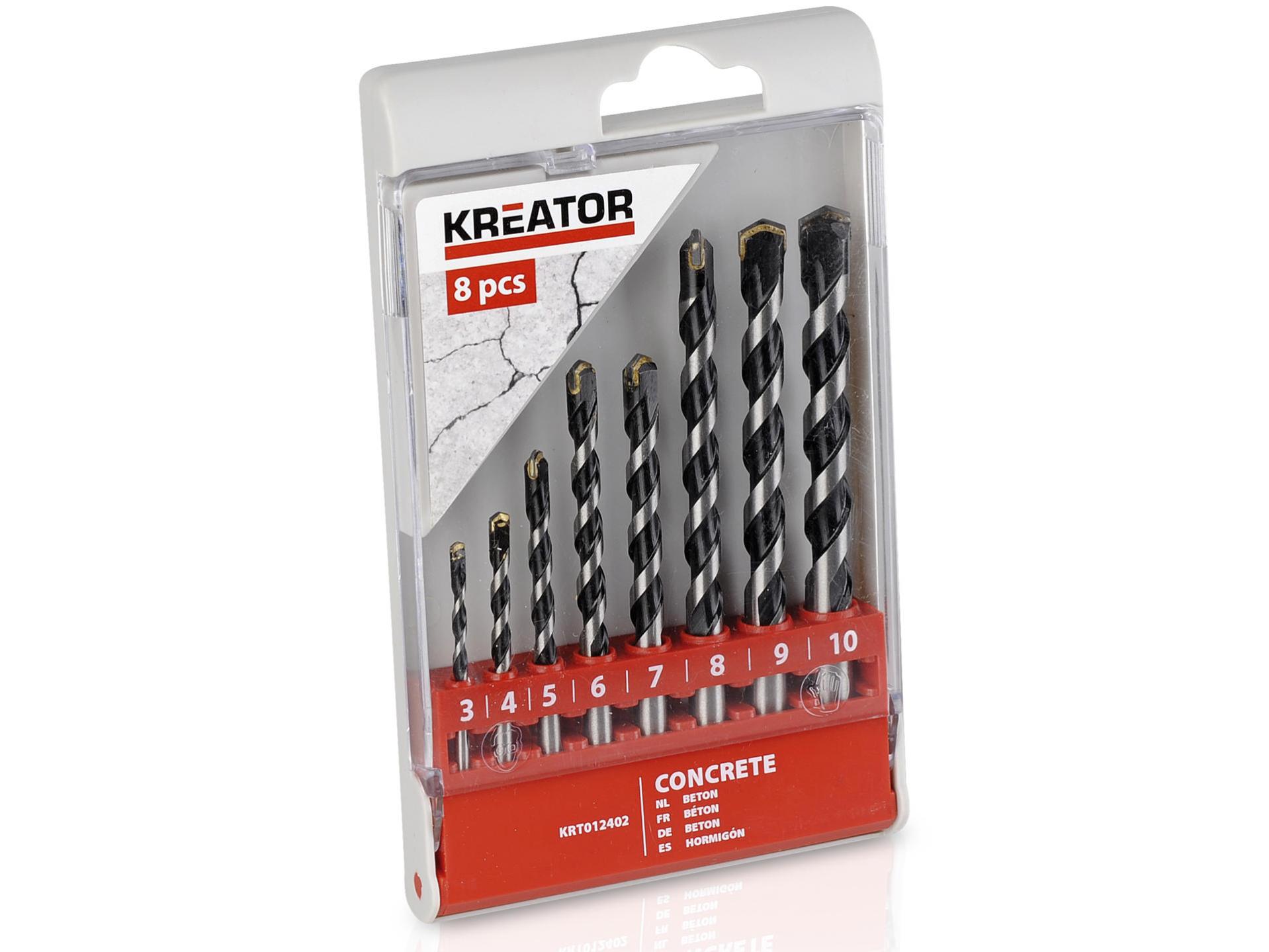 Confezione da 8 punte per cemento