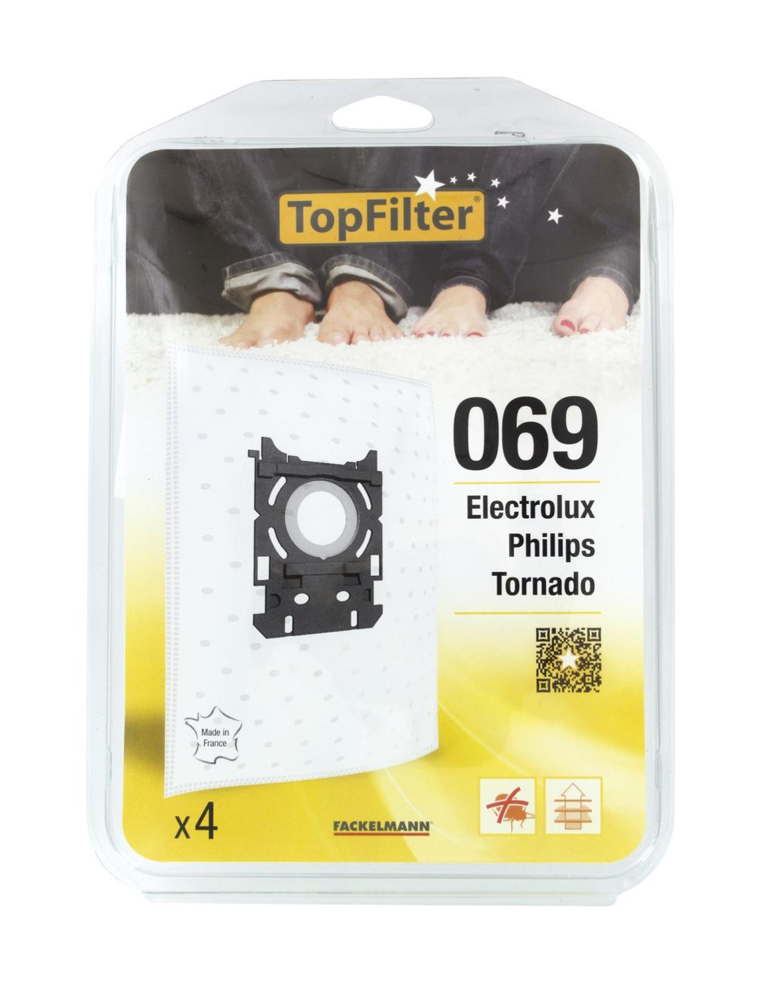 Sac aspirateur domestiques bg 69 philips sbag Leroy Merlin