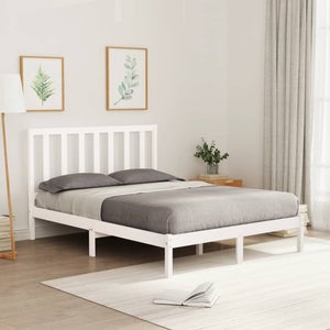 Letto singolo giroletto Manitoba bianco