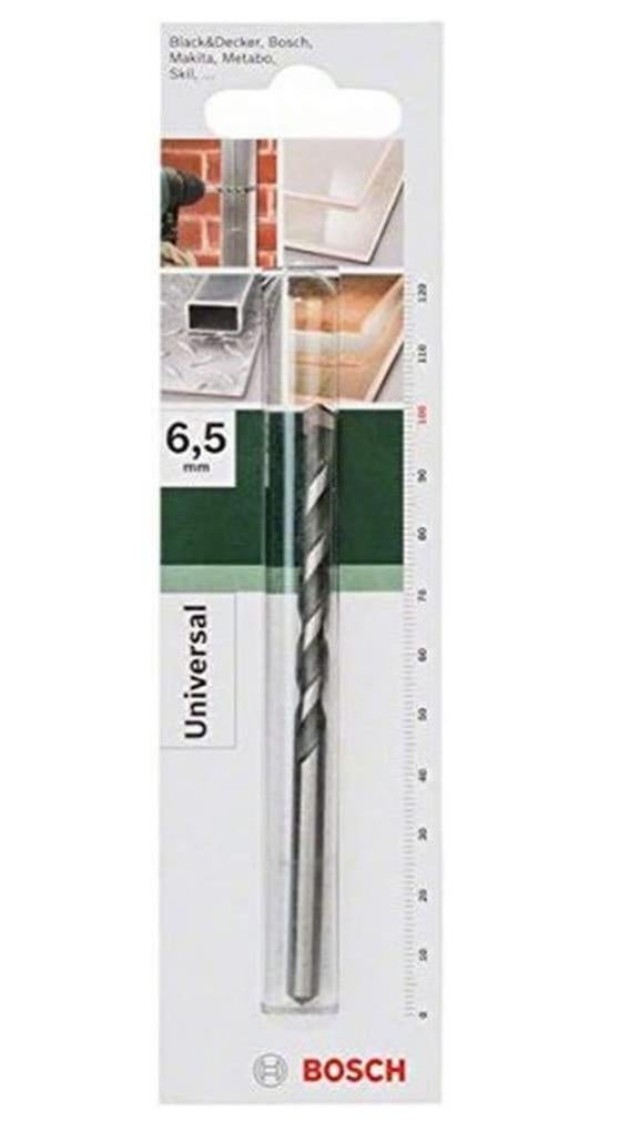 Bosch Accessories 2608577277 HSS PointTeQ (10,9 X 94 X 142 Mm) - Set Da 5 Pezzi Di Punte Elicoidali Per Trapano Per Metallo, Acciaio, Fusione O Plastica, Grigio (Argento), 10.9 Mm
