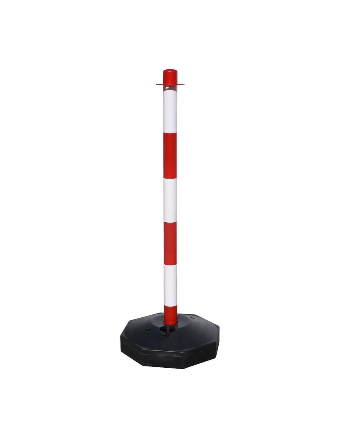 Poste Para Cadena Plastico 90 Cm. Con Base