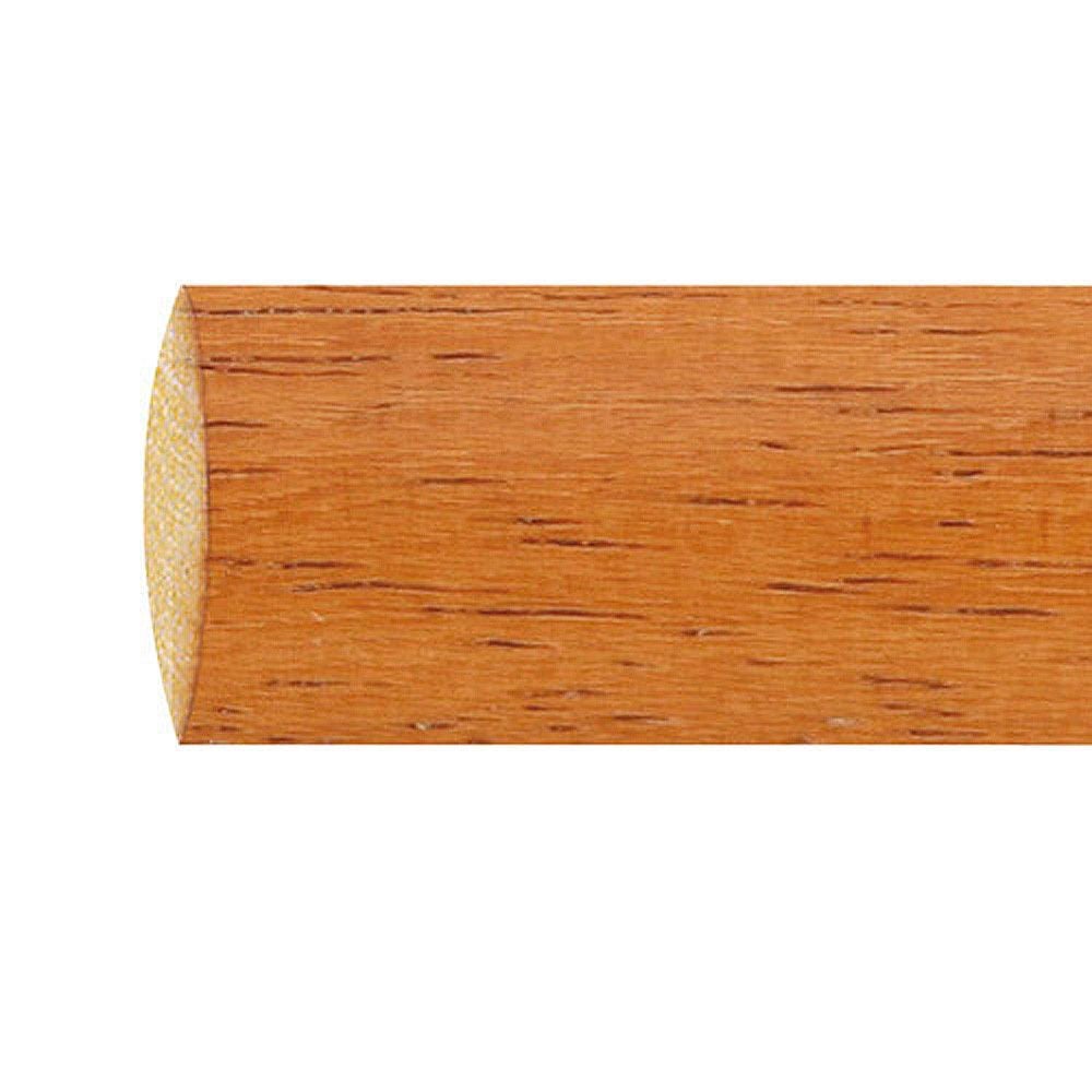 Barra madera lisa 3,0 metros x 28 mm. teca