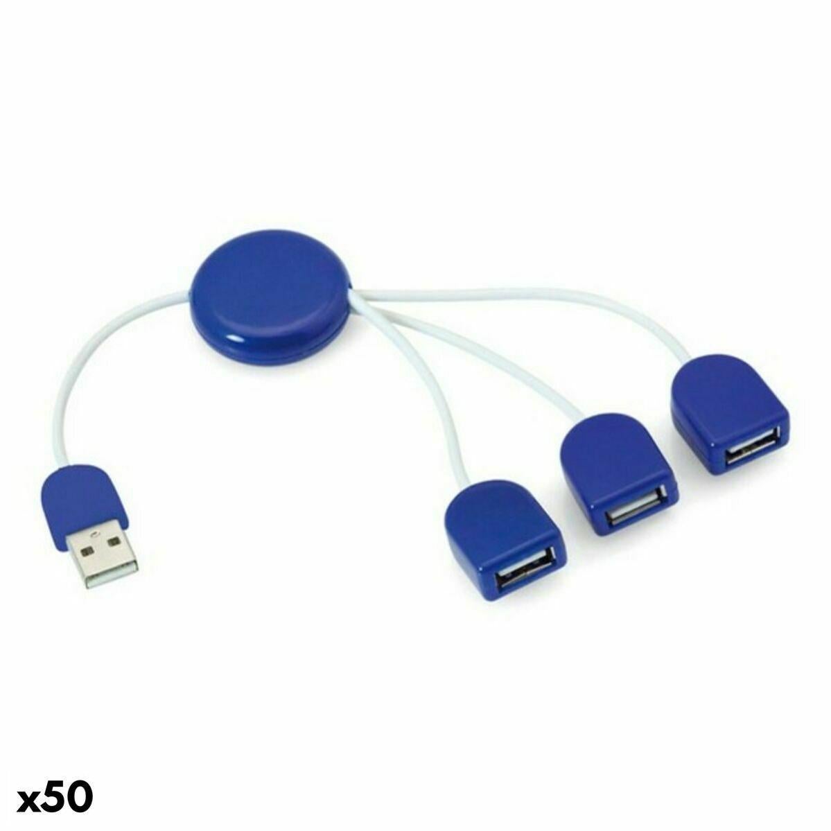 Hub USB 3 Ports 143899 (50 Unités) - Rouge | Leroy Merlin