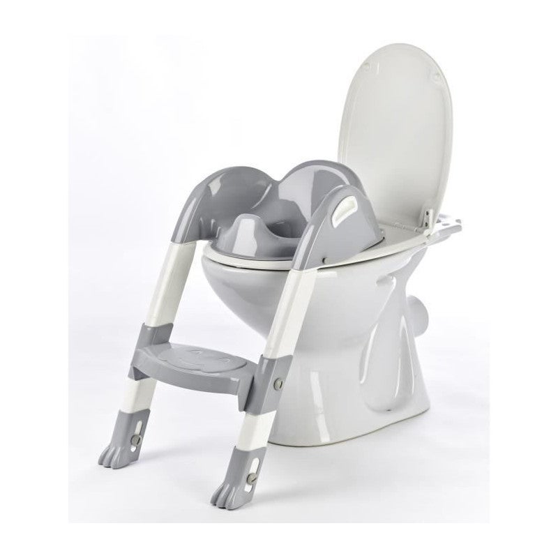 Mobiclinic Asiento de inodoro infantil modelo Lala Adaptador WC para niños  con escalera Antideslizante Plegable para niños/as entre 1-8 años