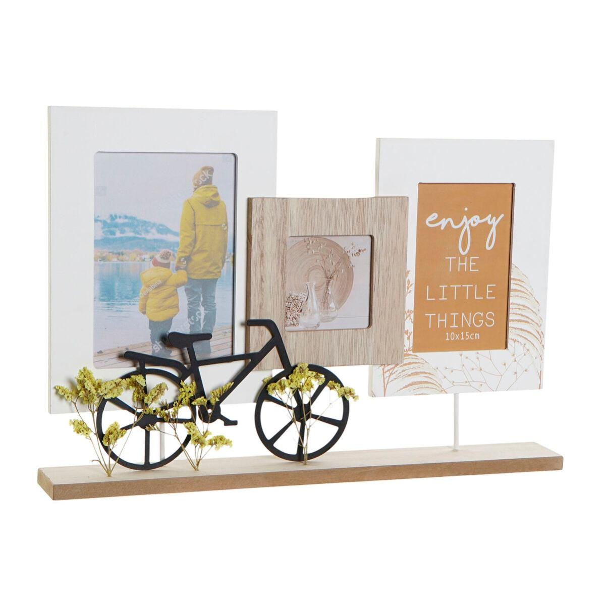 Cornice Portafoto Duisburger DR35 39x29 Cm - Legno MDF Bianco Opaco - Vetro Acrilico Antiriflesso - Made In Germany
