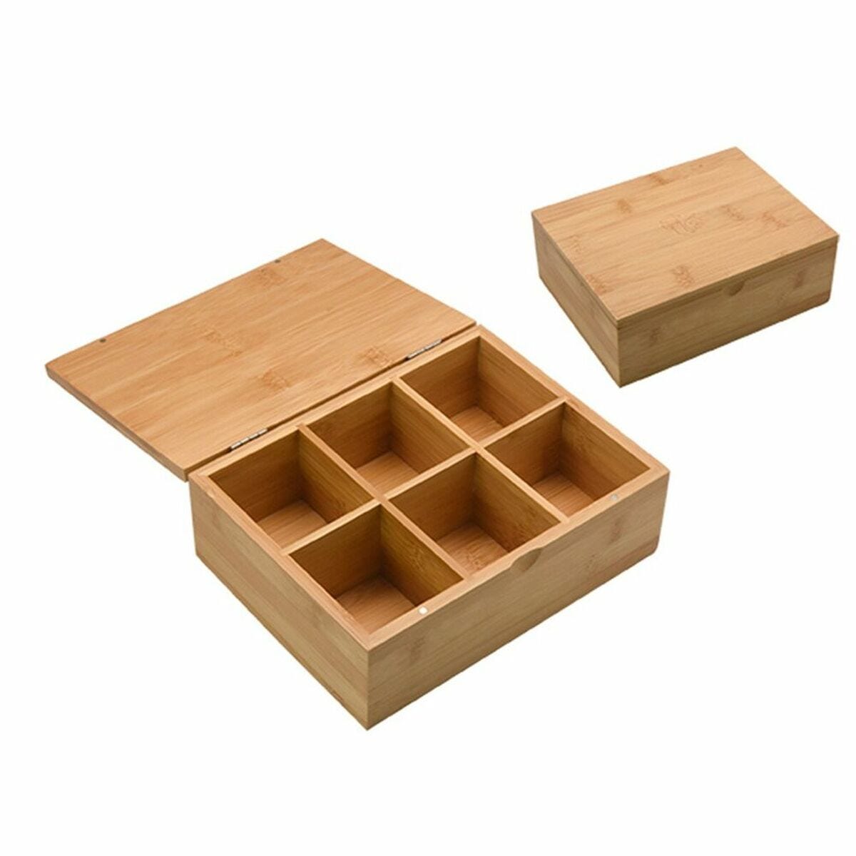 Comprar caja de madera para té e infusiones, Tienda Online
