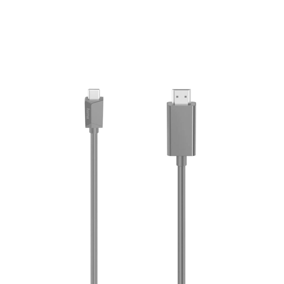 cavo-usb-c-con-hdmi-hama-00200718-nero-1-m-leroy-merlin