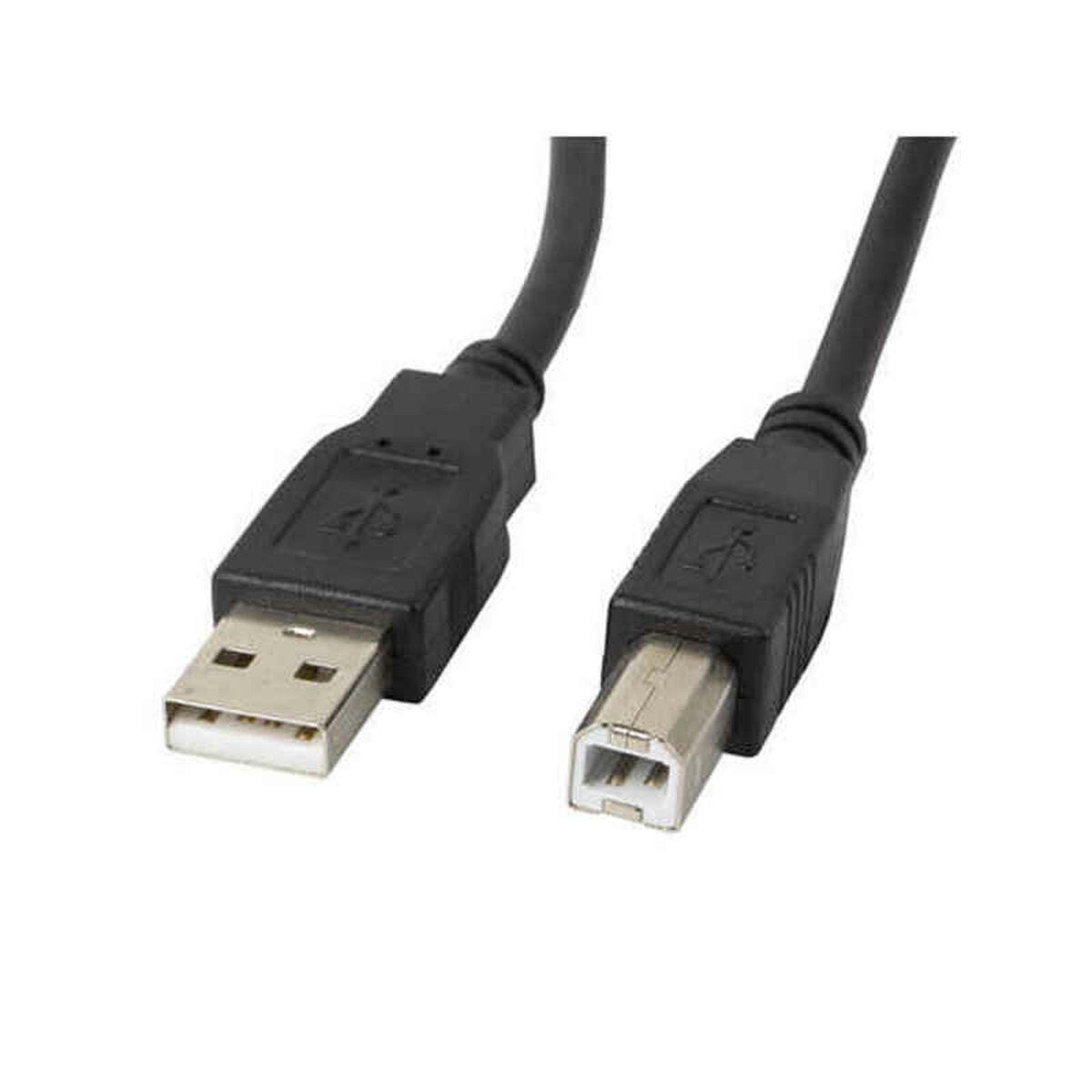 Listo Câble imprimante USB-A vers USB-B 1M NOIR