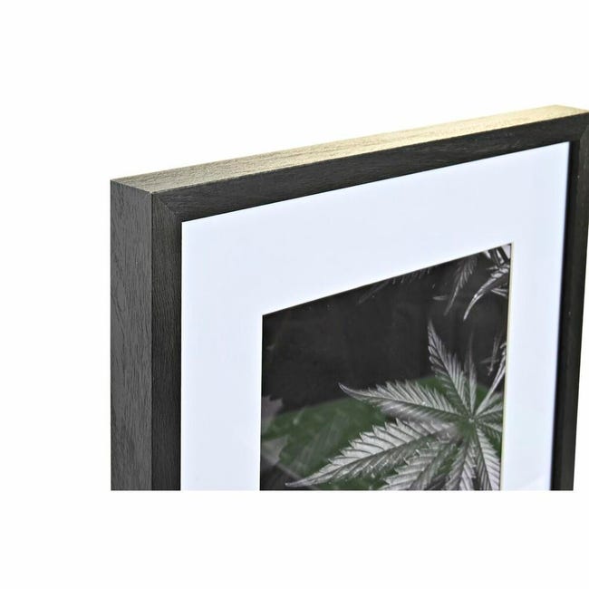 Cadre photo DKD Home Decor Verre Noir Bois MDF (32 x 3 x 42,5 cm) (33 x 2 x  45 cm) (6 Pièces)