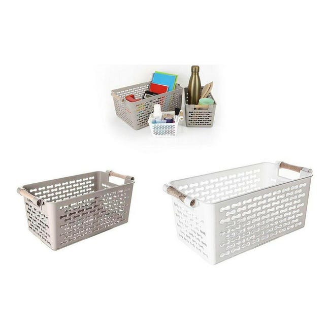 Relaxdays Cesta Plegable Colada, 35 L, Plástico, con Asas, 27,5 x 60,5 x 45 cm, Canasto Ropa Relaxdays Cesta Plegable Colada, 35 L, Plástico, con Asas, 27,5 x 60,5 x 45 cm, Canasto Ropa