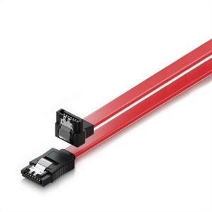 Cable SATA III Lanberg CA-SASA-14CU-0030-R 0,3 m Rojo