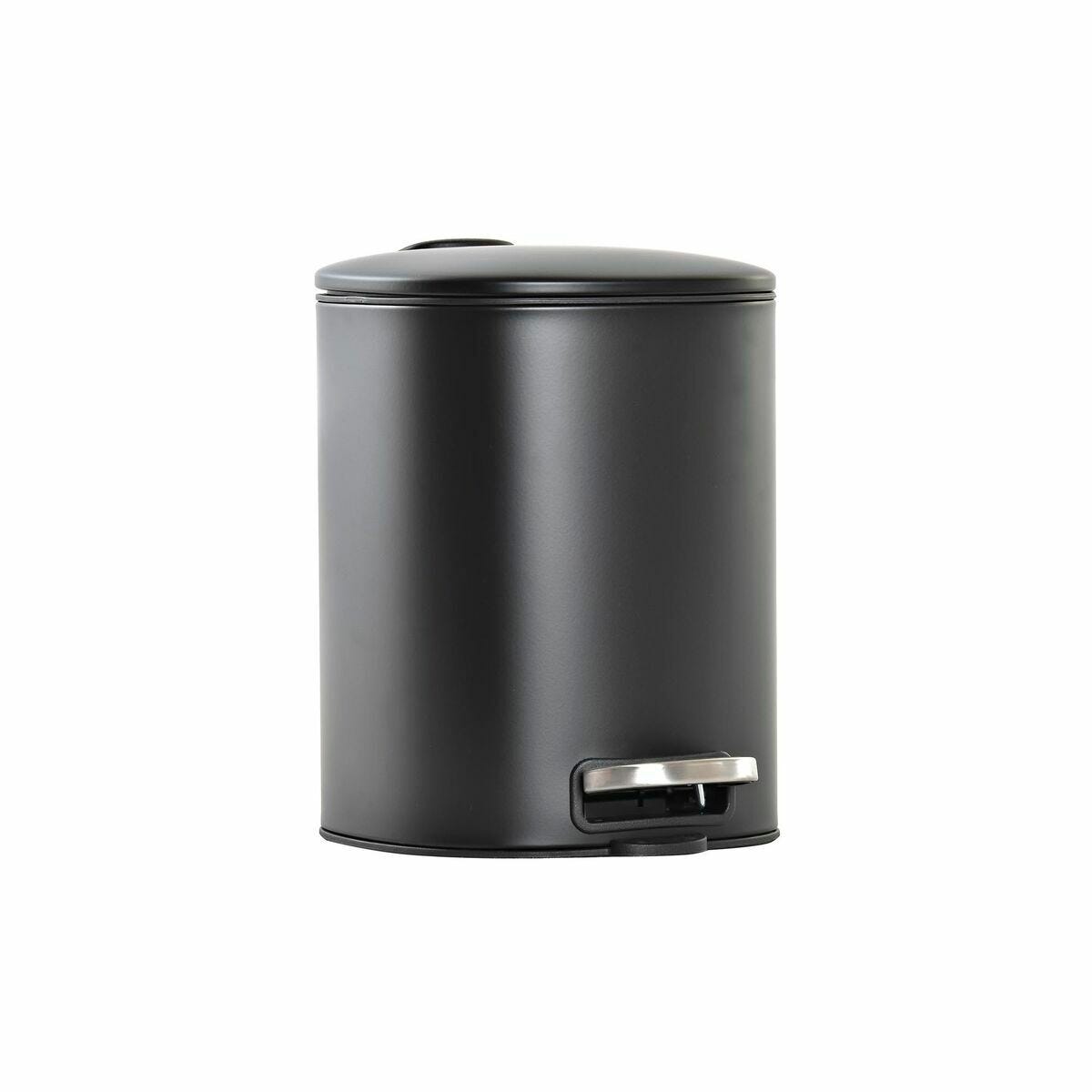 Cubo de basura 40 litros en 3 compartimentos color negro 20 x 12 x 12 cm en  plástico 