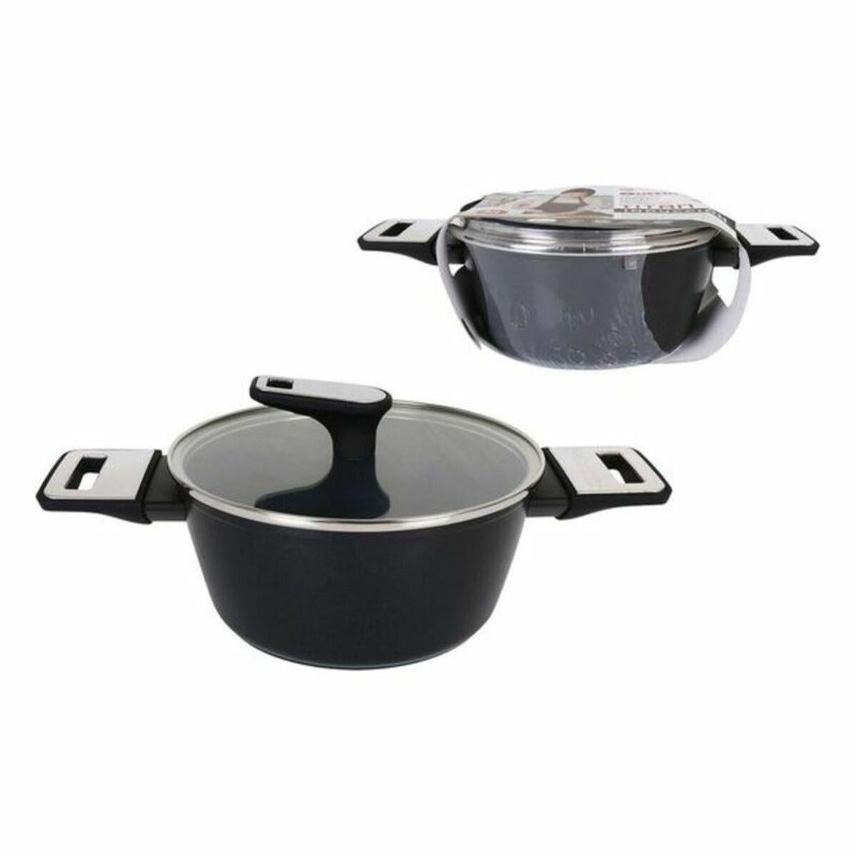 Casserole Quttin Avec couvercle Aluminium 24 cm Leroy Merlin
