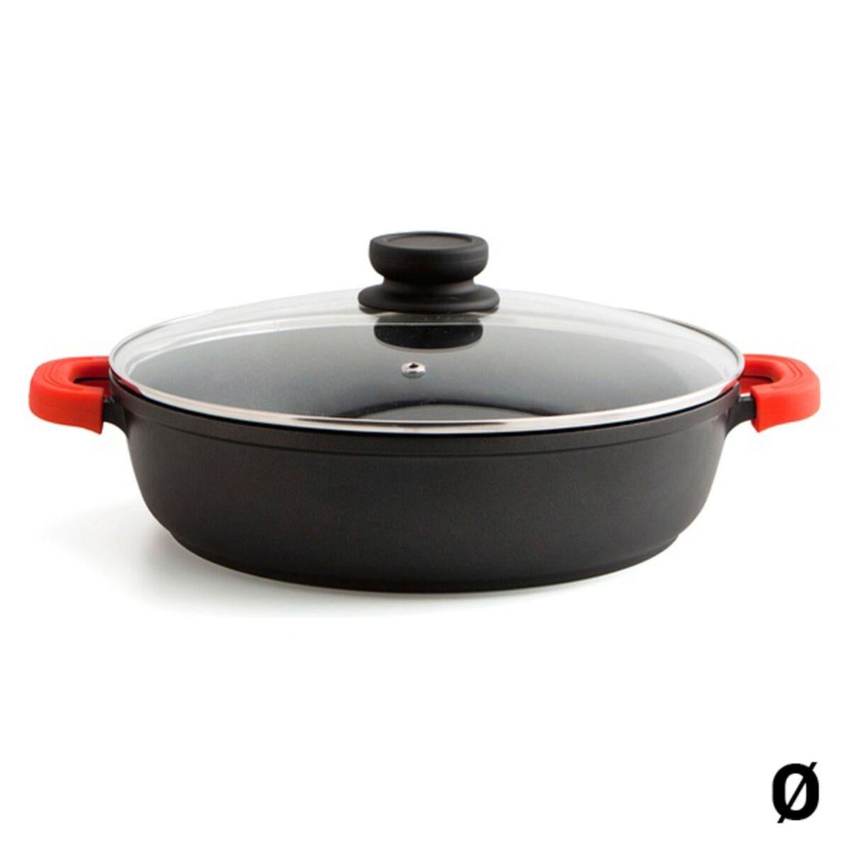 Casseruola Quid In Alluminio Pressofuso 32 Cm – 9,2 Litri, 2 Strati Antiaderenti, Adatta A Induzione, Vetroceramica, Gas E Lavastoviglie