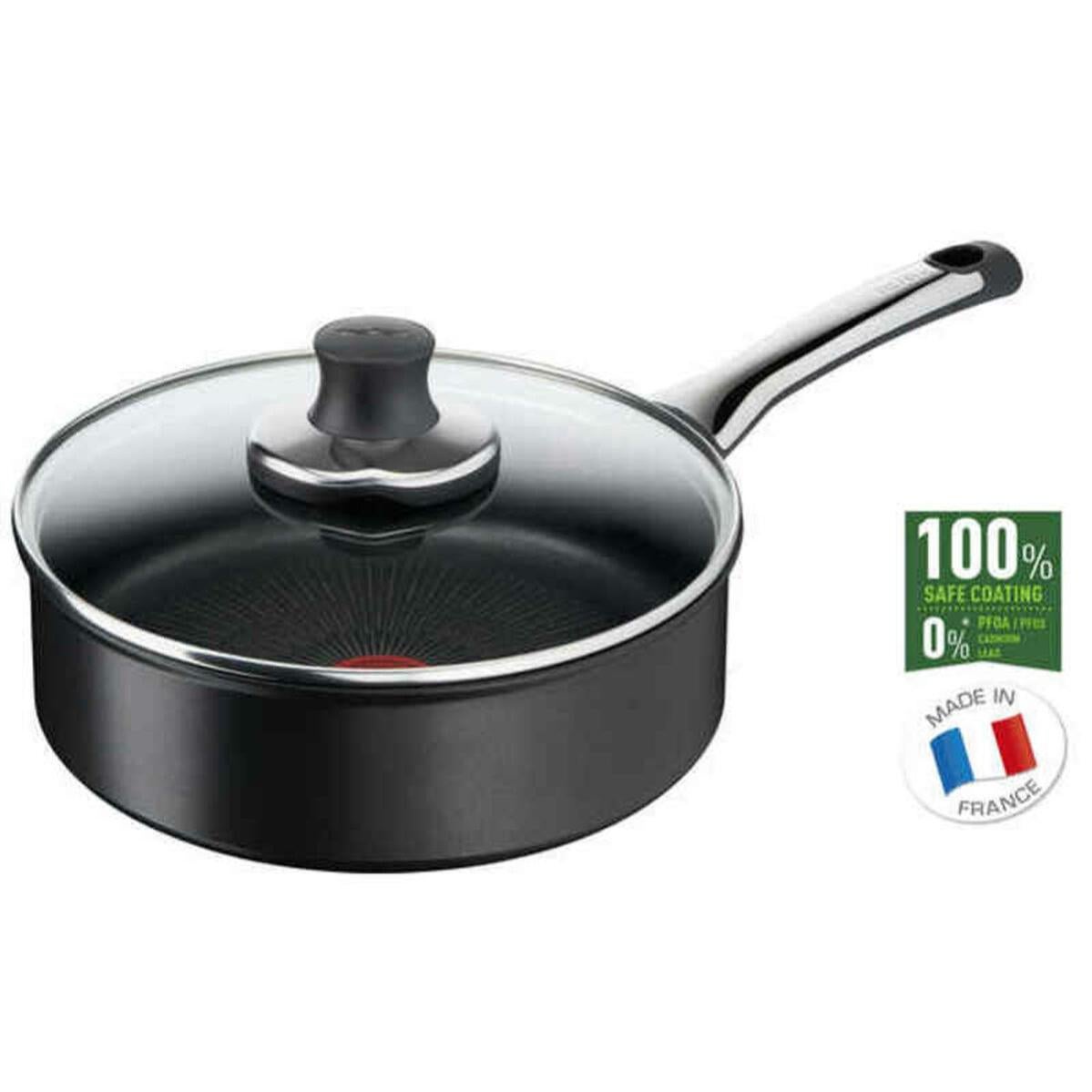 MasterPRO SIGMA - Casseruola Con Coperchio 4,9L 24x11 Cm In Acciaio Inox 3 Strati Per Una Conducibilita Termica Ottimale Finitura Opaca Con Bilan 92957220