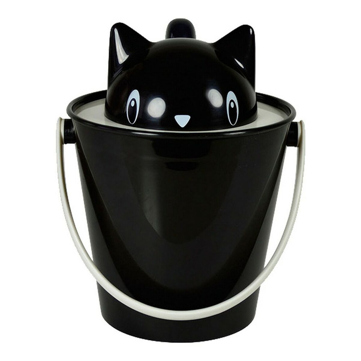 Cubo contenedor United Pets Gato Negro Polipropileno (20 cm) Leroy Merlin