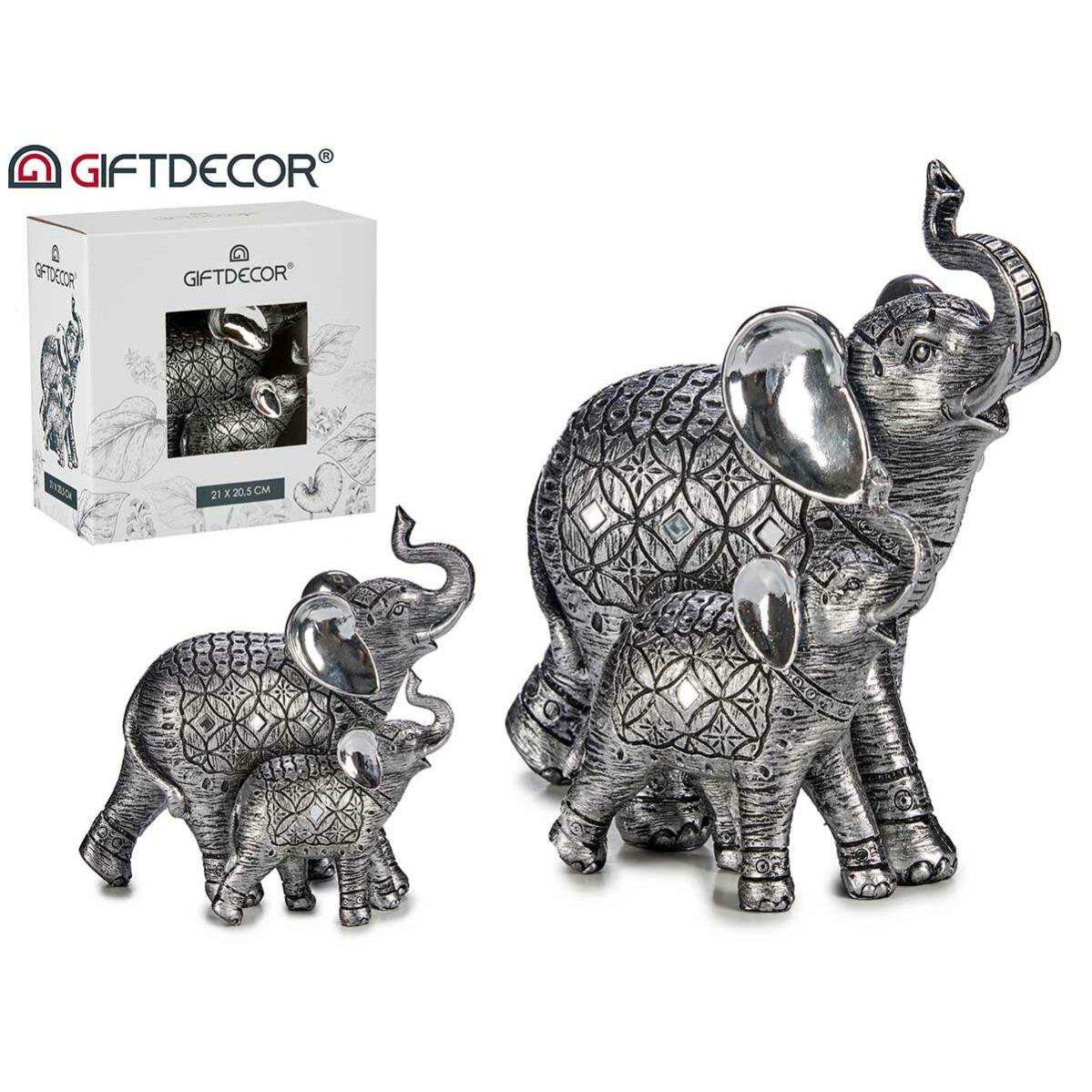 Statues de jardin Argent Résine Argent (11 x 20,5 x 21 cm) Leroy Merlin