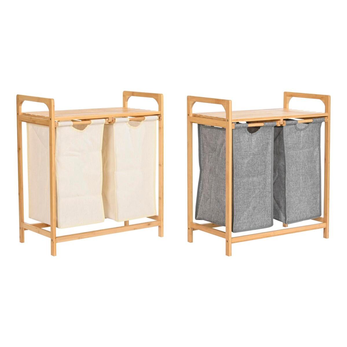 Cesta Per Panni Sporchi Emmi L'Asinello Sterntaler - Portabiancheria Rosa/Grigio Pieghevole 71x58 Cm